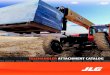 TELEHANDLER ATTACHMENT CATALOG - JLG Industries