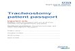 Tracheostomy patient passport - Guy's and St Thomas' NHS 