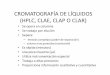 CROMATOGRAFÍA DE LÍQUIDOS (HPLC, CLAE, CLAP O CLAR)