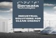 INDUSTRIAL SOLUTIONS FOR CLEAN ENERGY