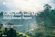 Extracts from Swiss Re’s 2020 Annual Report