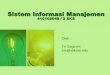 Sistem Informasi Manajemen - Dinamika