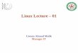 Linux Lecture – 01 - ncp.edu.pk