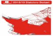 2018/19 Statutory Budget - City of Stirling - City of Choice