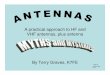 A practical approach to HF and VHF antennas, plus antenna