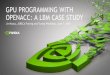 GPU Programming with OpenACC: A LBM Case Study