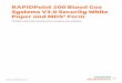RAPIDPoint 500 Blood Gas Systems V3.0 Security White Paper 
