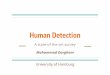 Human Detection - uni-hamburg.de