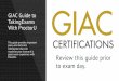 GIAC Guide to With ProctorU