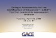 GACE Teacher Leadership Webinar Collaboration Guidelines