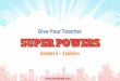 Give Your Teacher SUPER POWERSSUPER POWERS