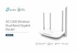 AC1200 Wireless Dual Band Gigabit Router - ETB
