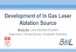 Development of In Gas Laser Ablation Source