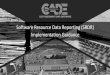 Software Resource Data Reporting (SRDR) Implementation 