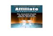 The Best Way To Start Affiliate Marketing