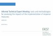 Informal Technical Expert Meeting: tools and methodologies 