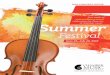 Five weeks of extraordinary music Summer of chamber music