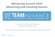 Mentoring Summit 2019 Mentoring and Coaching Session