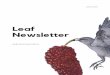 Leaf Newsletter - WordPress.com
