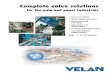 for the pulp and paper industries - Velan