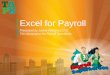 Excel for Payroll