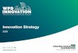 Innovation Strategy - Western Power Distribution