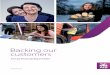 Annual F inancial Report 2017 Backing our customers