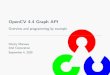 OpenCV 4.4 Graph API - Overview and programming by example