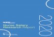 Nurse Salary Research Report