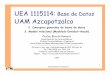 UEA 1115114: Base de Datos - academicos.azc.uam.mx