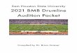 BMB 2021 packet - shsu.edu