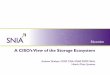 A CISO’s View of the Storage Ecosystem - SNIA