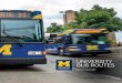 UNIVERSITY BUS ROUTES - University of Michigan
