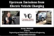 Upstream Emissions from Electric Vehicle Charging