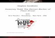 Stephen Sondheim Sweeney Todd: The Demon Barber of Fleet 