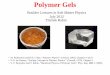 Polymer Gels - Yale University