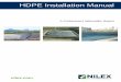 HDPE Installation Manual - Nilex