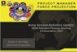 Army Ground Robotics Update