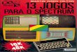 13 Jogos Para o Spectrum