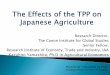 Kazuhito Yamashita, Ph.D in Agricultural Economics