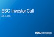 ESG Investor Call - investors.delltechnologies.com