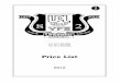 Price List - UPL Group (PTY) LTD