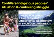 Cordillera Indigenous peoples’ situation & continuing struggle