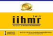 iihm 2 0r1 5 - IIHMR, Bangalore