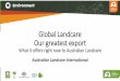 Global Landcare Our greatest export