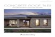 CONCRETE ROOF TILES - Architecture & Design