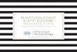 RADIOLOGY CPT CODE