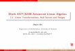 Math 4377/6308 Advanced Linear Algebra