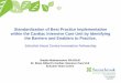 Standardization of Best Practice Implementation within the 