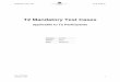 T2 Mandatory Test Cases UT v1.0